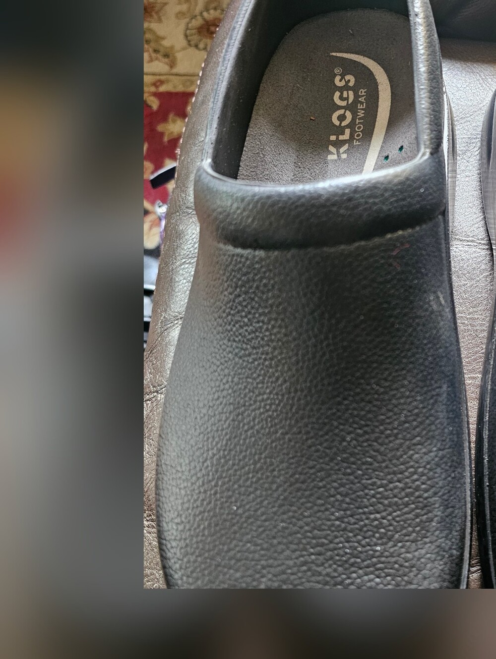 Klogs Footwear Black Slip-On Clogs